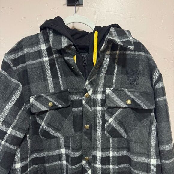 NEW national association for pupil transportation flannel with hoodie - Picture 2 of 10